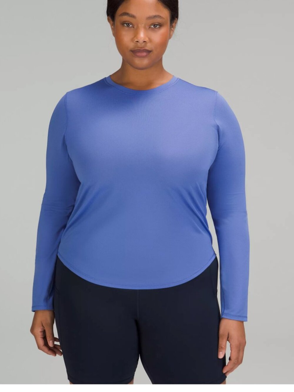Lululemon High-Neck Running and Training Long-Sleeve Shirt, Size 6 - Picture 1 of 5